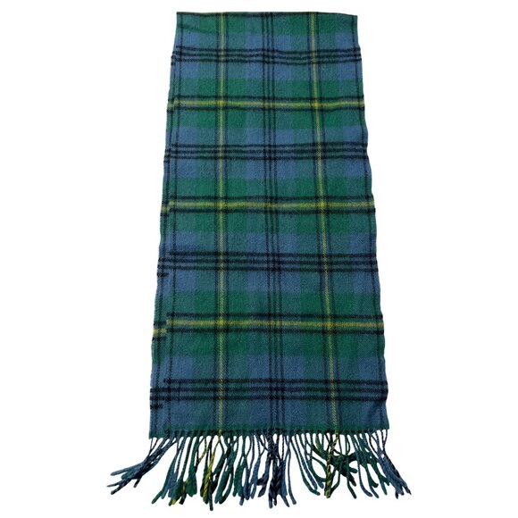 Clans Of Scotland 100% Lambswool Tartan Plaid Scarf - Picture 2 of 4